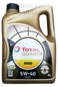 Моторное масло Total 9000 5W40 (синт.), 4л   (148597,166475,10210501)
