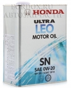 Моторное масло Honda Ultra  LEO 0W20 SN (4л.).