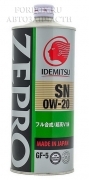 Моторное масло Idemitsu Zepro Eco Medalist  SNGF-5 0W20 (1л)