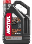 Масло мото MOTUL 4T ATV SXS Power синтетика 10W50 (4л)