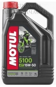 Масло мото MOTUL 5100 4T 15W50 4T (4л)