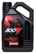 Масло мото MOTUL 300V 4T Factory Line Road Racing 15W50 4T (4л) moto