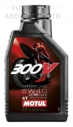 Масло мото MOTUL 300V 4T FL ROAD RACING 5W40 4T 1 л
