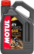 Масло мото MOTUL 4T ATV Power 5W40 (4 л) Синтетика