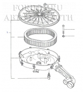 Корпус воздушного фильтра 6180427 Ford