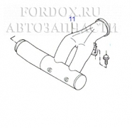 Патрубок воздушный 6521012 Ford