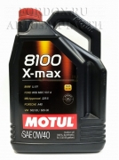 Моторное масло MOTUL 8100 X-max 0W-40 4л