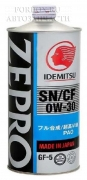Моторное масло Idemitsu Zepro Touring Pro PAO SNCF GF-5 0W30 (1л)