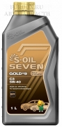 Масло моторное S-OIL Gold 5W40 1л C3 MB229.51229.52 VW502505 BMW LL04