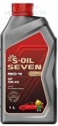 Моторное масло S-OIL Red 5W40 1л