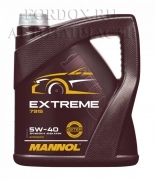 Моторное масло Mannol Extreme 5w40 4л