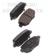 Колодки тормозные задние T196GN3502080EP Chery