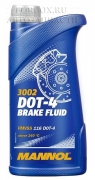 Тормозная жидкость SCT DOT4 0.5л