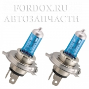 Лампа H4 Белая 2шт SCT 202013WB2