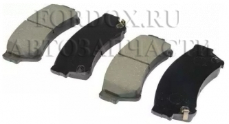 Тормозные колодки передние PA346AF Japanparts