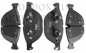 Тормозные колодки передние 702027 HDE