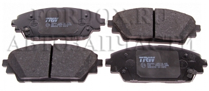 Тормозные колодки передние PN25005 NIBK