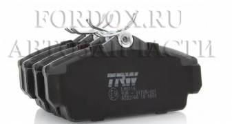 Тормозные колодки передние JBP0013 JD
