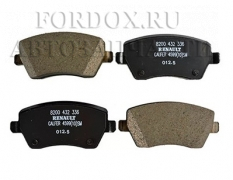 Тормозные колодки передние BB10102R Krenz