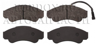 Тормозные колодки передние BP43076 Fenox