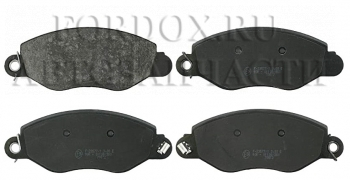 Тормозные колодки передние 23434 Lex