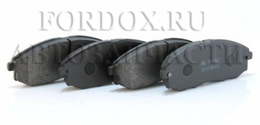 Тормозные колодки передние BB10105R Krenz