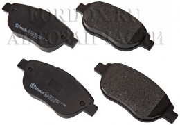 Колодки тормозные передние BB0252 Blitz