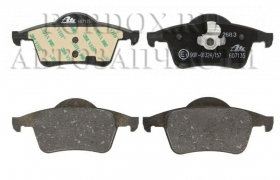 Тормозные колодки задние 4UP03918 4U