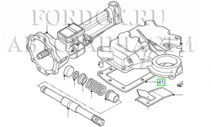 Прокладка КПП 5028455 Ford